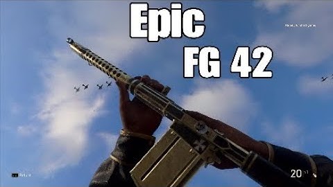 Call Of Duty:WW2 Epic collection variant FG42 Revised Showcase