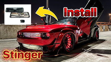How to install the Echo Master MRC-HDDVR Rear View Monitor on My Challenger