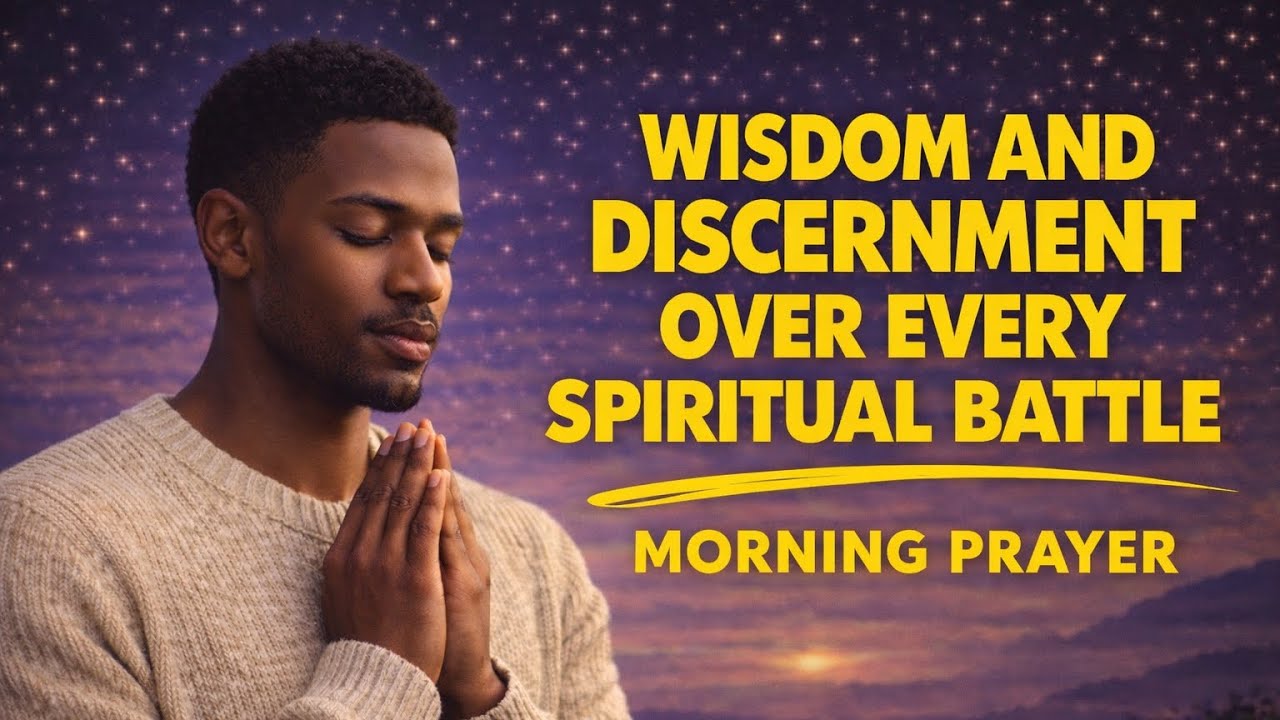 God, Give Me Wisdom and Discernment Over Every Spiritual Battle | Daily Morning Prayer