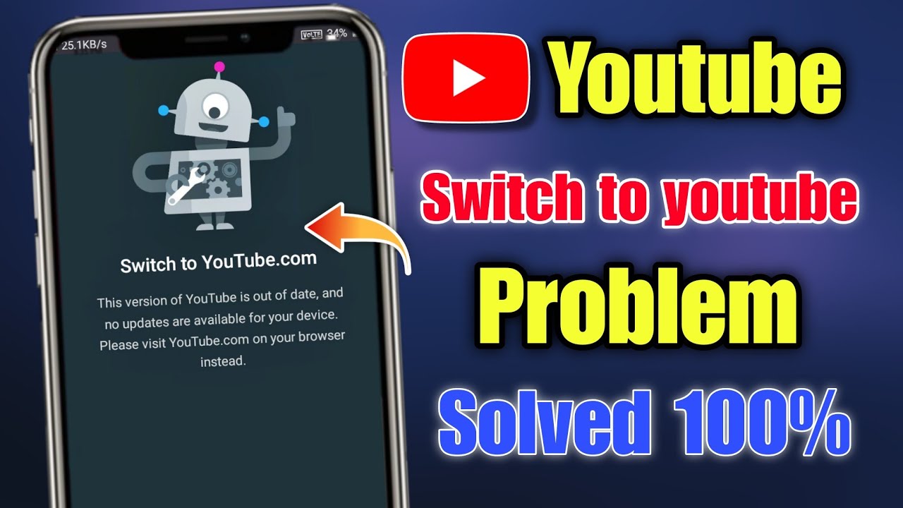 How to fix this version of youtube is out of date problem 2025 | Switch ...