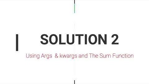 Return the Sum of Two Numbers in pyhton