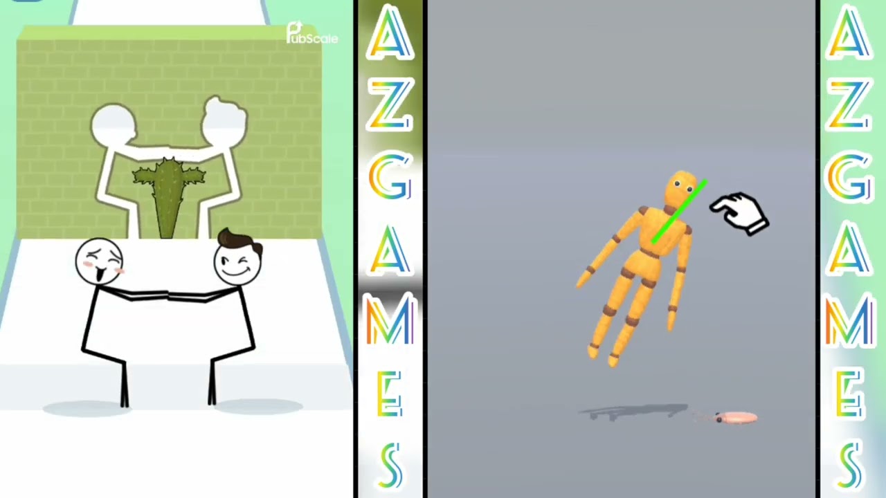 Ragdoll Break vs THROUGH THE WALL - All Levels Walkthrough Gameplay,Part 8.