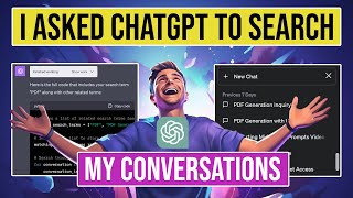 How To Search Old ChatGPT Conversations in Seconds Using Code Interpreter