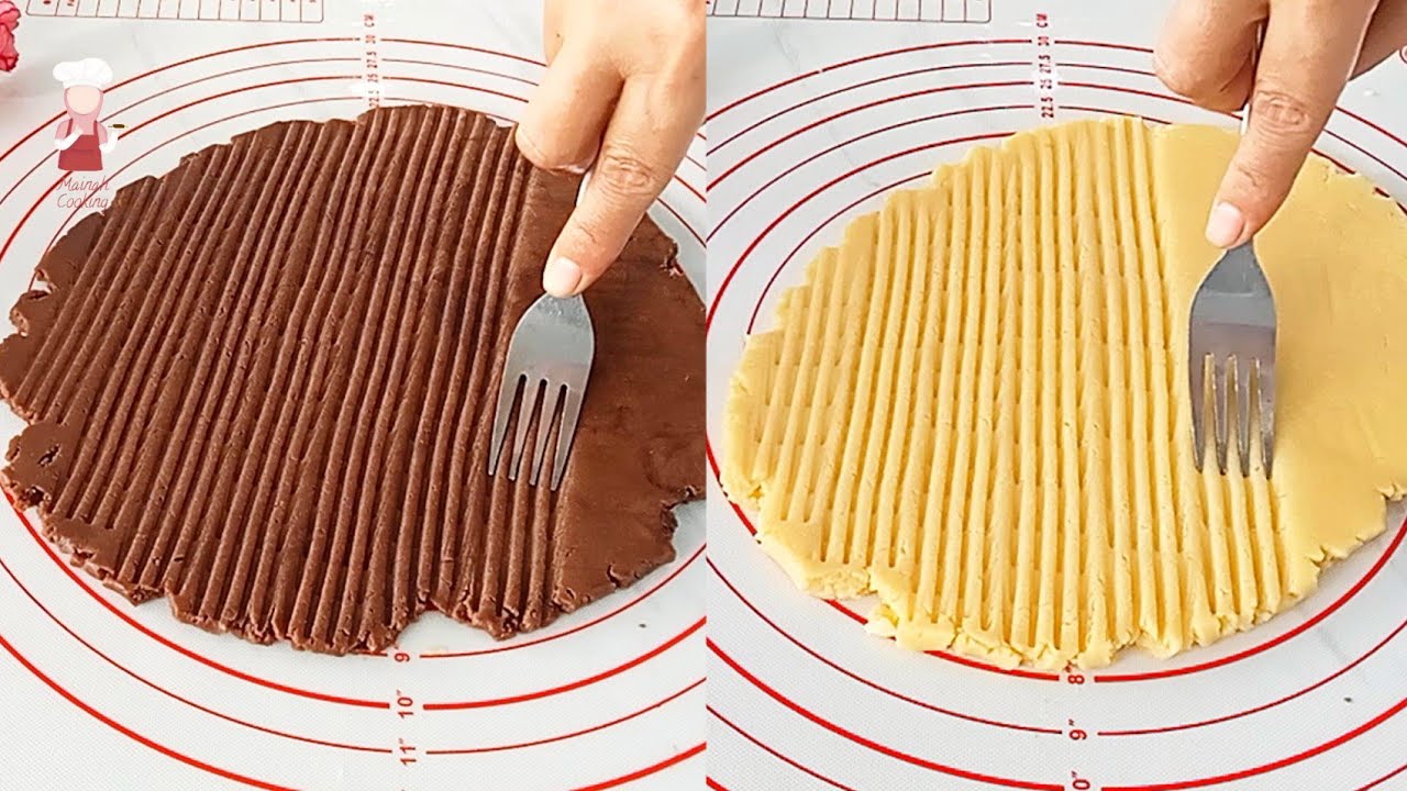 MENAKJUBKAN!!KUE KERING YANG MELELEH DI MULUT.1 ADONAN UNTUK 2 RASA