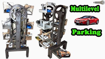 MULTILEVEL CAR PARKING MOTORIZED || MECHANICAL MAJOR PROJECT || PROJECT SOLUTION