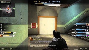 CS:GO Nuke 1v4 Pistol Clutch