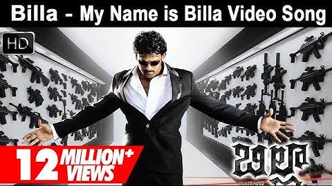 Billa Movie | My Name is Billa Video Song | Prabhas, Anushka