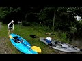 Kayak Lake Camping and Fishing