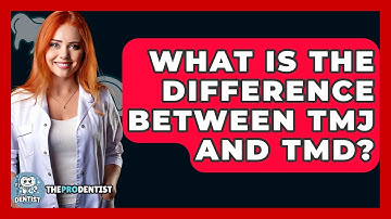 What Is The Difference Between TMJ And TMD? - The Pro Dentist