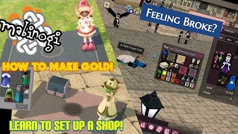 How to make Gold in Mabinogi Personal Shops