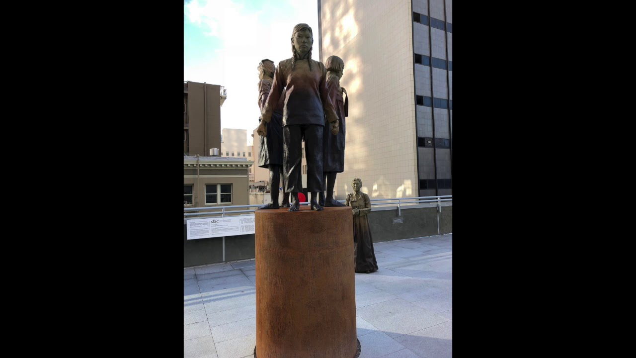 San Francisco Comfort Women Statue Youtube