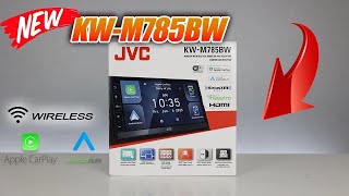 JVC KWM785BW Car Audio Headunit with wireless Apple CarPlay & Android Auto Review, Demo and Rating