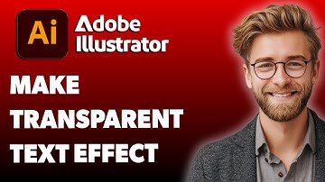 How To Knockout Text In Illustrator - Make Transparent Text Effect In Adobe Illustrator [2025 Guide]