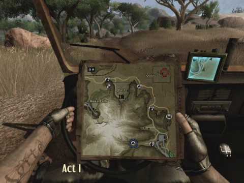 FAR CRY 2 - 1st UFLL MISSION MAPS - MAP 2 