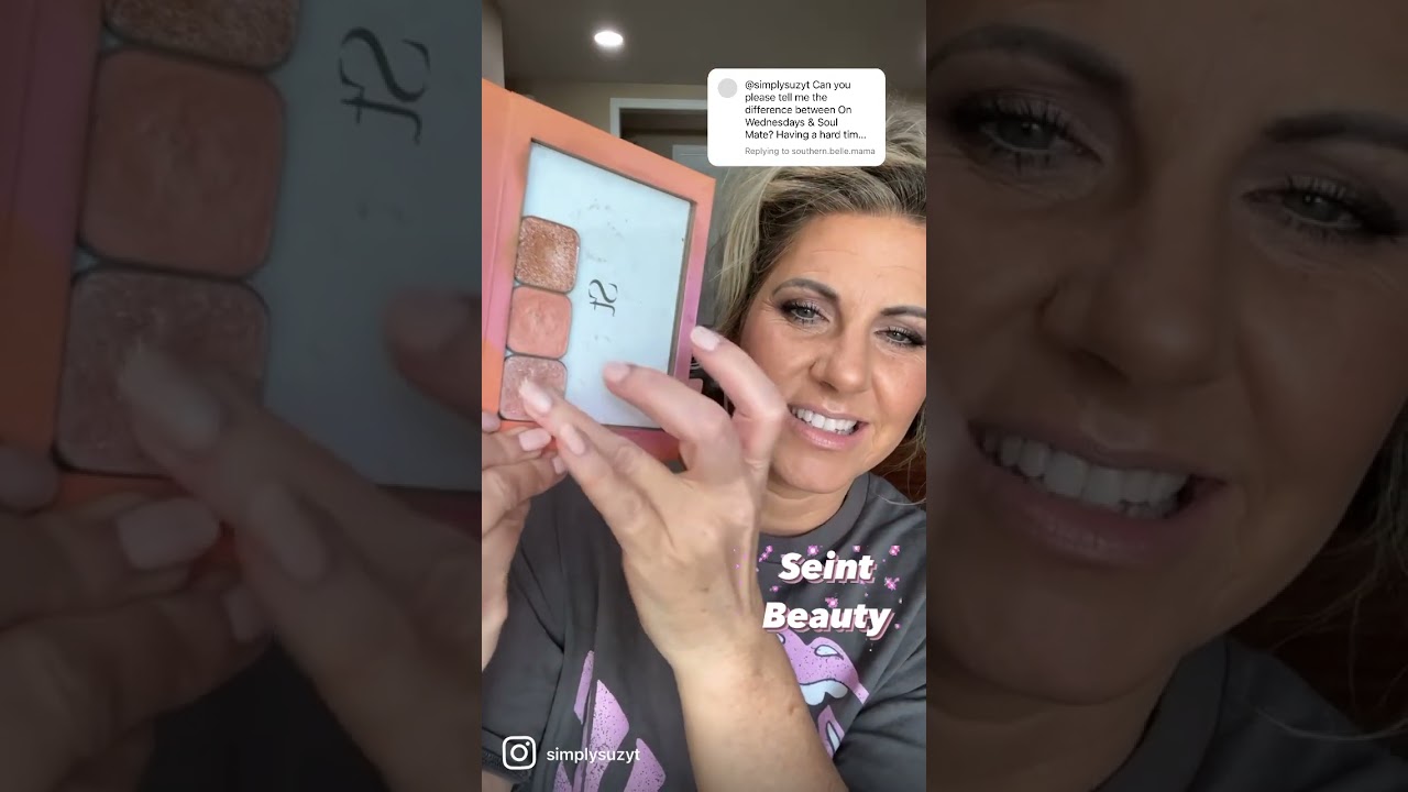 Check out these shimmer shadows from Seint 😍