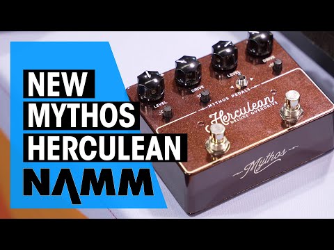 NEW Mythos Herculean Deluxe Overdrive | NAMM 24