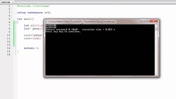 Tutorial de C++ en Espanol -39- Arreglo de Punteros