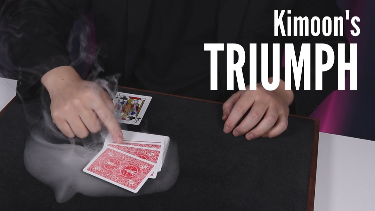 [ENG] 언제나 도움이 필요한 마술사 | '트라이엄프' 카드 마술 | Kimoon's Triumph | Card Magic ...