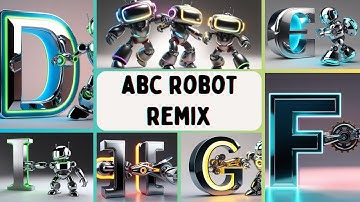 ABC Robot Song Remix - The Ultimate Alphabet Phonics Song!