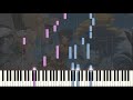 ｢Qingce Village - Evening｣ - Genshin Impact OST Piano Transcription/Synthesia Tutorial [Sheet Music]