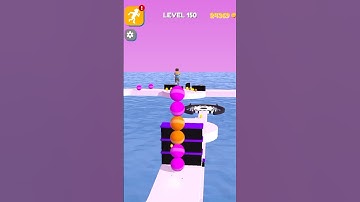 stack rider - all levels gameplay (android, ios) level 150 #shorts