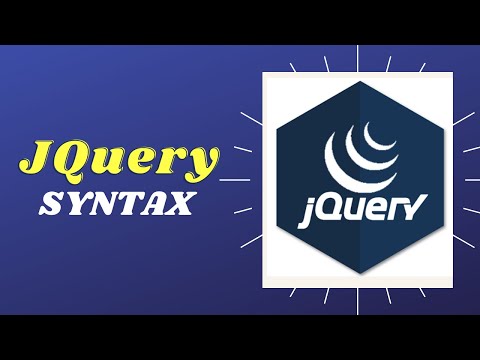 jQuery Syntax | jQuery Tutorial For Beginner