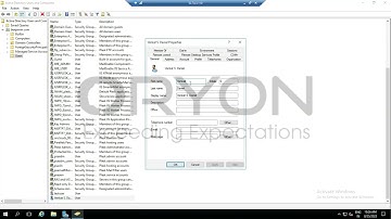 Steps to change user name in active directory in windows server