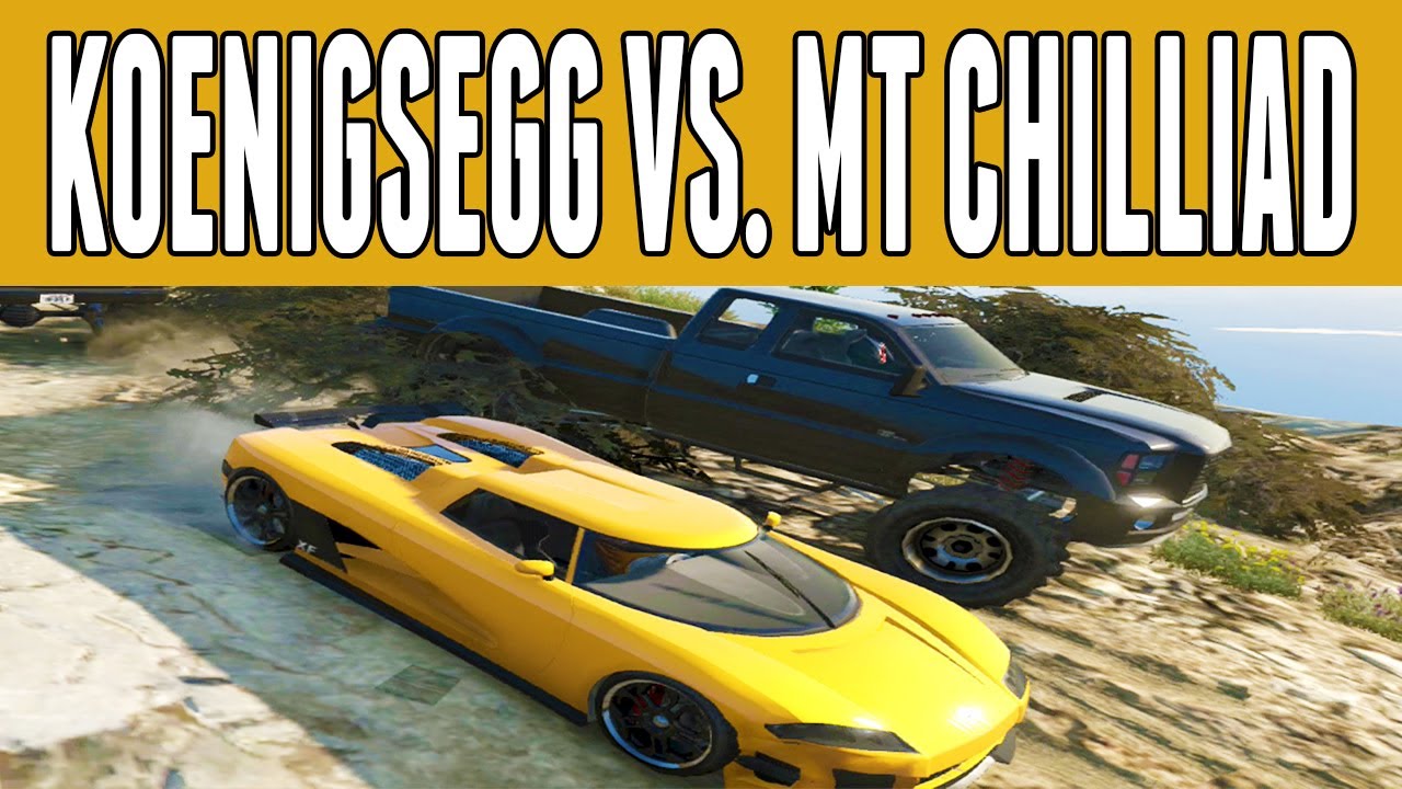 Grand Theft Auto 5 | Off-Roading Koenigsegg vs. Mt Chilliad | Feat. ThatDrTomGuy
