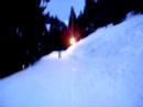 Snowboard fall crash very bad