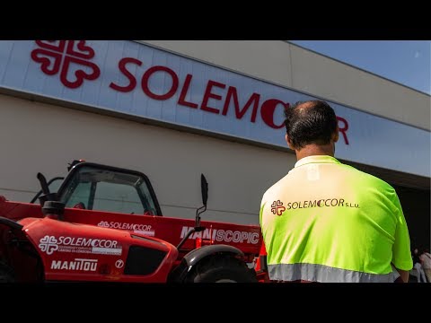 <strong><span style="font-family: arial, helvetica, sans-serif;font-size: 11pt"><span style="color: #cc242d">SOLEMCCOR SLU. Cáritas de Córdoba. Inauguración de nueva nave para recogida de papel y cartón. Informativo Diocesano. 2018</span></span></strong>