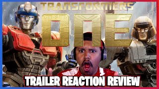 TRANSFOMERS ONE TRAILER REACTION REVIEW