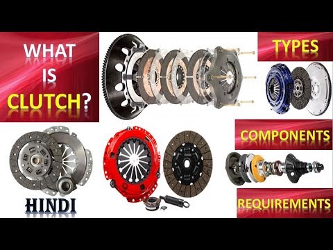 What is Clutch?  Types, Components and Requirements in Hindi 