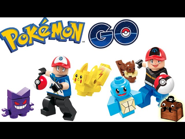 Pokemon Go Custom LEGO Minifigures - YouTube
