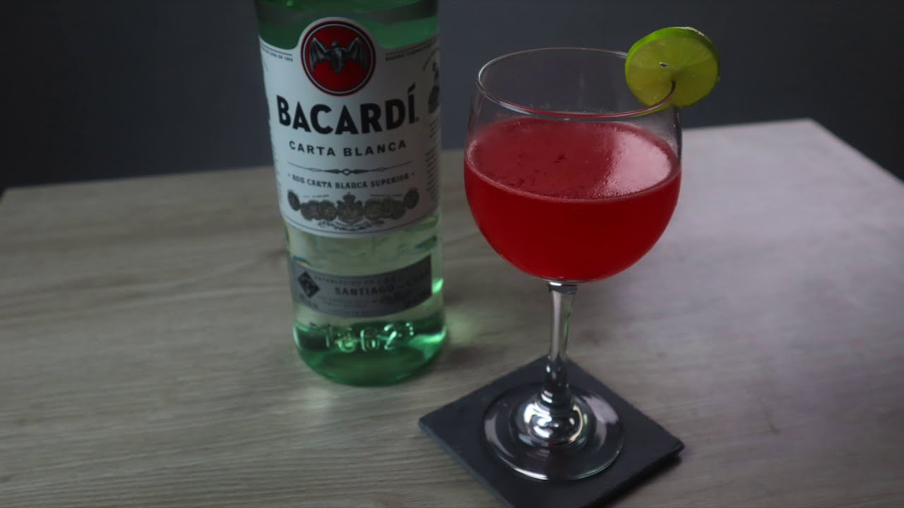 cortesía Aprendizaje Recomendado COCTEL FÁCIL Y RÁPIDO CON RON : COCTEL BACARDI - YouTube