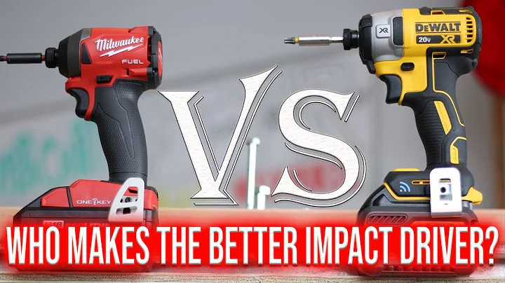 Milwaukee Tools VS DeWALT Tools - Who Makes The Best Impact Driver