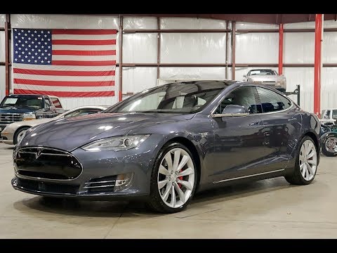 2014 Tesla Model S P85d Gray