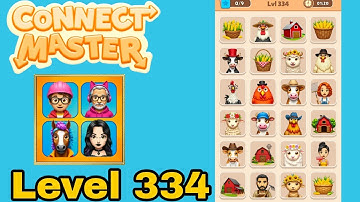Connect master match puzzle level 334 solution walkthrough 