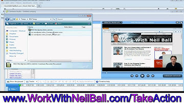 How To Find The Original Camtasia  Video & Audio Files Removing The Need To Render Prior To Editing