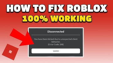 How To Fix Roblox Error Code 268 With Just One Click (100% WORKING!)