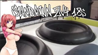 LOUDEST No WALL Truck on EARTH! Sundown 2 ZV4 18s Ns1 .25ohm Life!