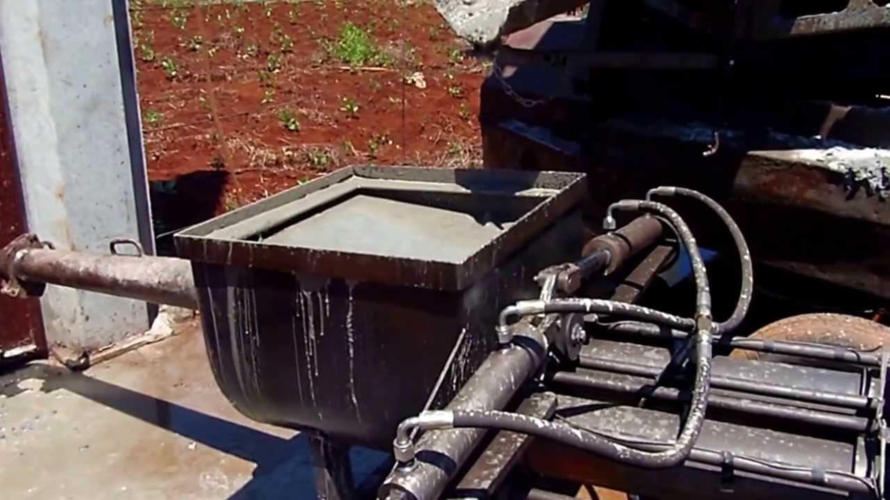 bomba  de concreto ROMAVI (motor a gasolina)