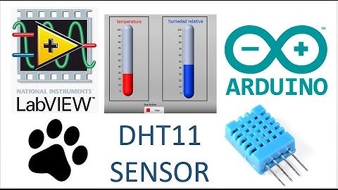 SENSOR DHT11 CON LABVIEW - ARDUINO UTILIZANDO TOOLKIT DE ARDUINO