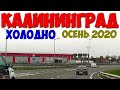 КАЛИНИНГРАД 2020 ОКТЯБРЬ, ХОЛОДНО,ТУРИСТЫ НА ВЫХОДНЫХ