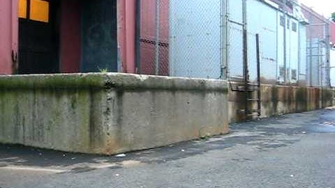 Ollie up loading dock