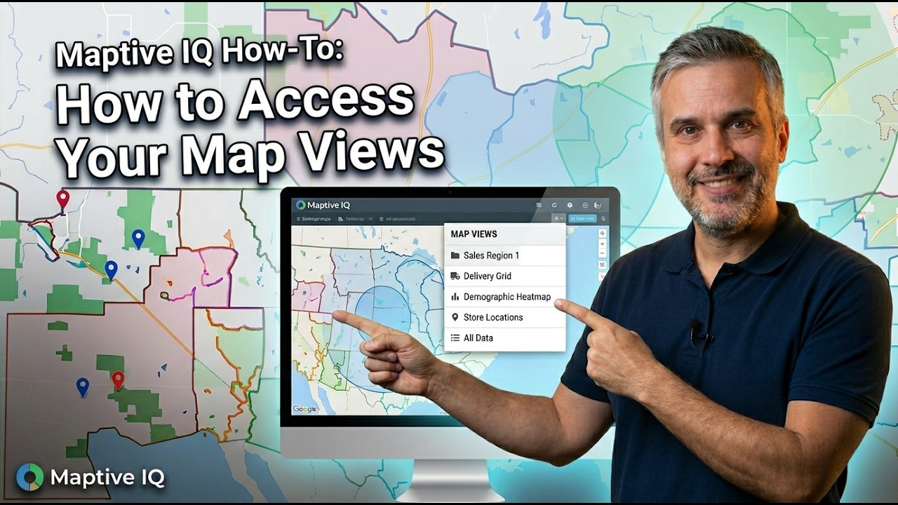 How to Access Your Map Views in Maptive | Quick Tutorial - YouTube