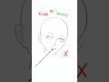 Does your face always look odd? Then you definitely need to check these areas #anatomy #anime #face