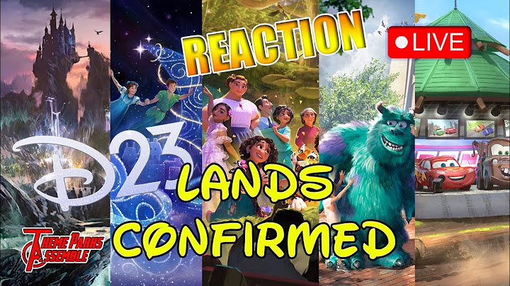 D23 Expo 2024 REACTION - Disney Parks Expansions Everything Announced