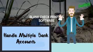 Blank Check Printing Software