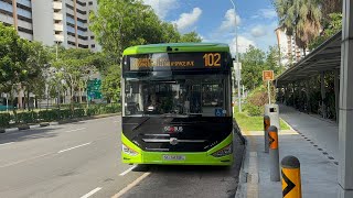 SBS Transit Zhongtong LCK6126EVG N12 [SG3439L] on Service 102