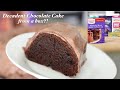 How to make the best Chocolate cake from a box cake mix ~ NEVER follow the box instructions✖️